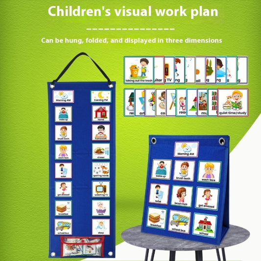 Children's Visual Schedule – Daily Routine & Classroom Teaching Tool