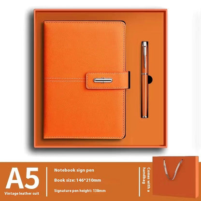 Notebook Pack New Custom Good-looking PU Leather