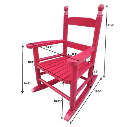 Children’s Solid Wood Rocking Chair – Indoor & Outdoor Use