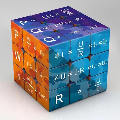 Chemical Elements Junior High School Mathematics Physics Peripheral Puzzle Third-order Rubik's Cube