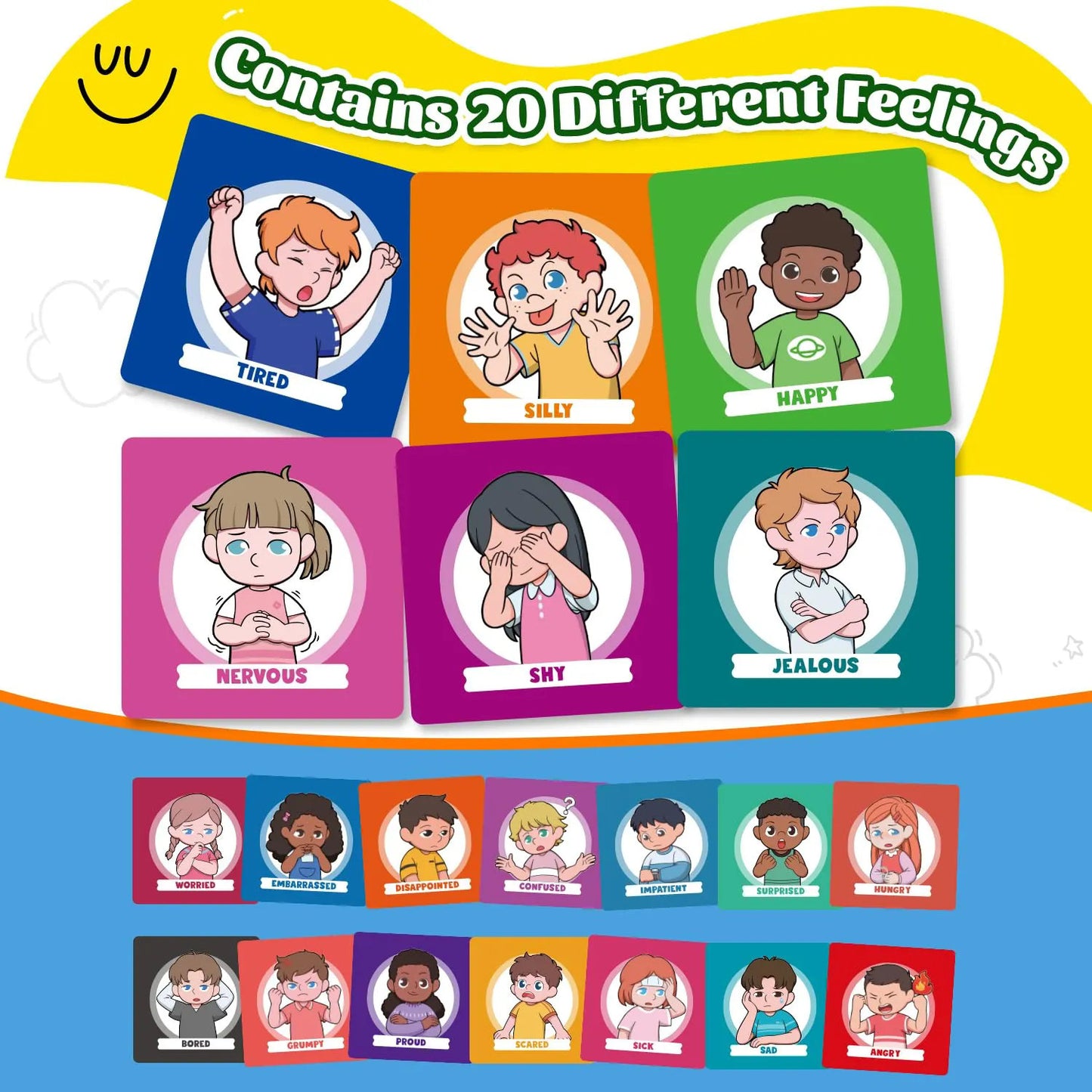 Children’s Feelings and Emotions Book – Calming Corner Emotional Learning